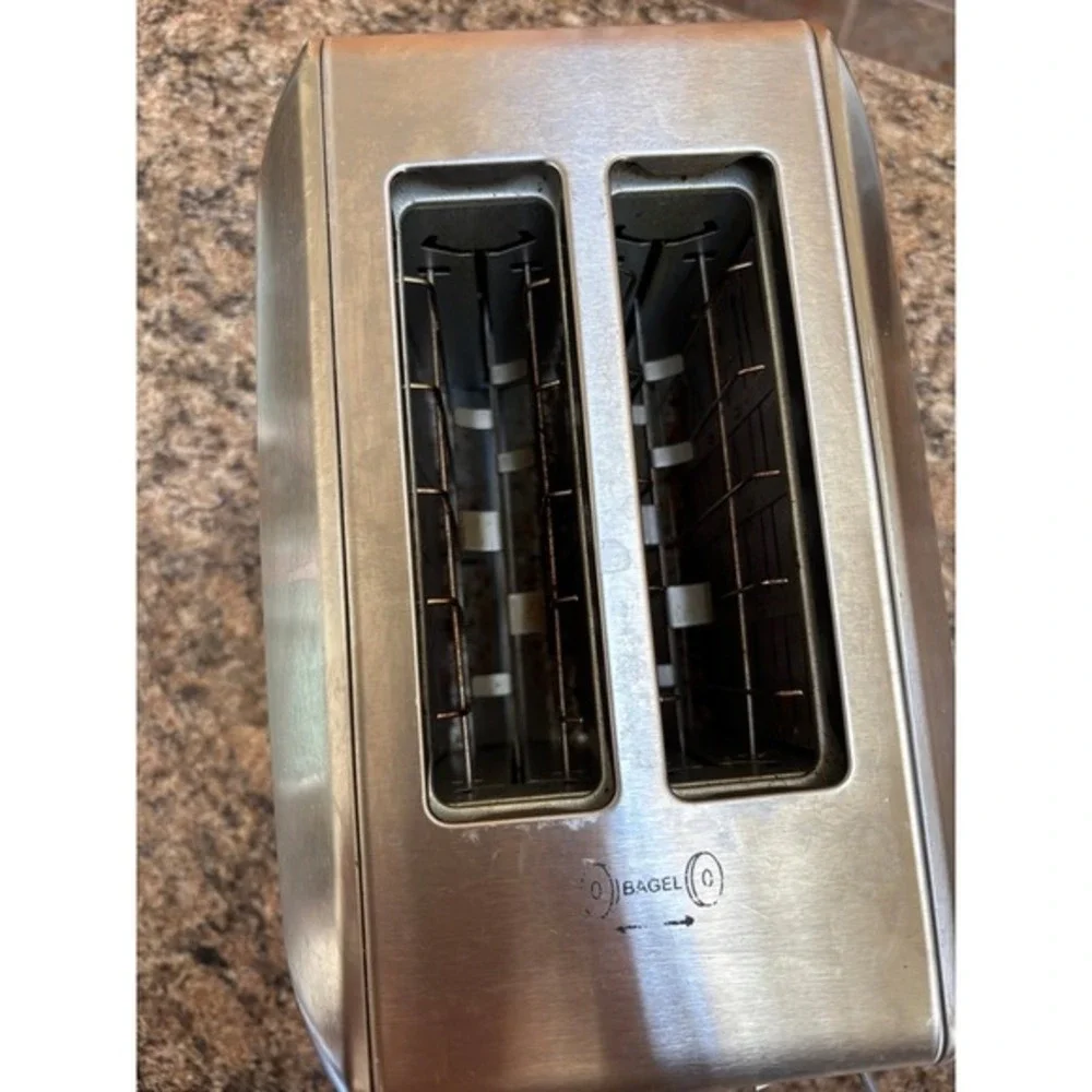 Cuisinart custom select CPT-620‎ silver brushed nickel finish toaster
